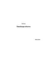 Referāts 'Smadzeņu abscess', 1.