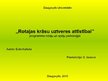 Prezentācija 'Rotaļas krāsu uztveres attīstībai', 1.