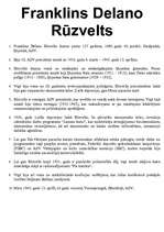 Konspekts 'Desmit ASV prezidenti desmit faktos', 3.