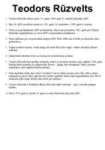 Konspekts 'Desmit ASV prezidenti desmit faktos', 4.