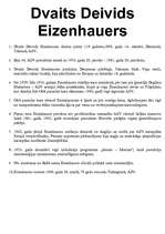 Konspekts 'Desmit ASV prezidenti desmit faktos', 6.