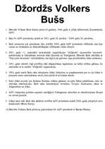 Konspekts 'Desmit ASV prezidenti desmit faktos', 11.