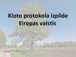 Referāts 'Kioto protokola izpilde dažādās pasaules valstīs', 20.