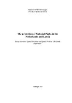 Referāts 'The Protection of National Parks in the Netherlands and Latvia', 1.