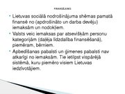 Referāts 'Lietuvas pieredze sociālās politikas jomā', 22.