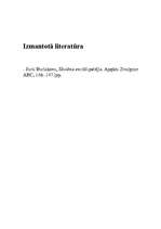 Konspekts 'Ķīmijas rašanās', 6.