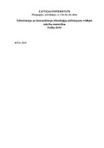 Referāts 'Informācijas un komunikāciju tehnoloģiju pielietojums, veidojot mācību materiālu', 1.