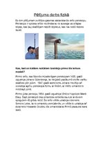 Paraugs 'Pētījuma darbs fizikā par periskopu', 1.