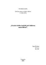 Referāts 'Parašu tiesību izcelšanās', 5.