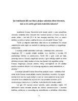 Referāts 'Latvija Eiropā', 4.