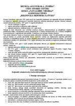 Konspekts 'Reģionālā reforma Latvijā', 1.