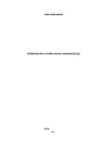 Referāts 'Administratīvo tiesību normu sistematizācija', 1.