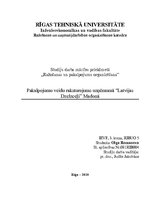 Referāts 'Pakalpojumu veidu raksturojums uzņēmumā "Latvijas Dzelzceļš"', 1.