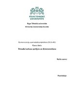 Referāts 'Tērauda karkasa aprēķins un dimensionēšana', 1.
