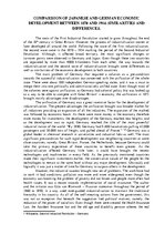 Eseja 'Industrial Revolution in Germany and Japan - Comparison', 1.