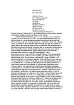 Eseja 'Blaumanis "Skaistā dzīve, es sajūtu Tevi!"', 1.