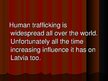 Prezentācija 'Human Trafficking', 10.