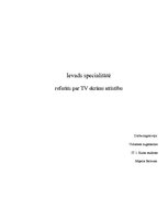 Konspekts 'Televizora ekrāni', 1.