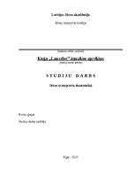 Referāts 'Kuģa „Lancelot” izmaksu aprēķins', 1.