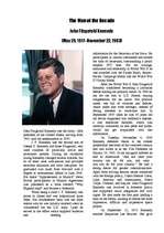 Konspekts 'John Fitzgerald Kennedy', 1.