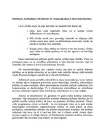 Konspekts 'Masu kominikācija un kultūras industrija. Masu kultūra un popkultūra. Subkultūru', 2.