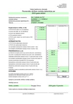 Paraugs 'PVN deklarācija', 1.