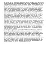 Eseja 'Feel for Something to Eat', 1.