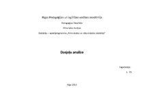 Konspekts 'Dzejoļu analīze', 1.