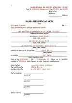 Paraugs 'Darba pieņemšanas akts', 1.