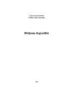 Referāts 'Pētījums tirgvedībā', 1.