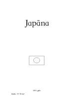 Referāts 'Japāna', 1.