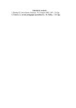 Eseja 'Tikumiskā audzināšana pirmsskolā', 4.