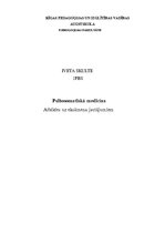 Referāts 'Psihosomatiskā medicīna', 1.