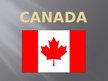Prezentācija 'Canada', 1.