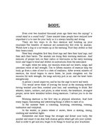 Eseja 'The Body', 1.