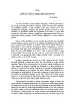 Eseja '"Jebkura valoda ir medaļa, ko kalusi vēsture." A.Rivarovs', 1.