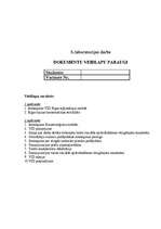 Paraugs 'Dokumentu veidlapu paraugi', 1.