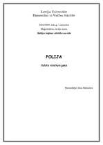 Referāts 'Polija - valsts raksturojums', 1.