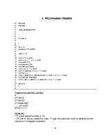 Paraugs 'Informācijas izvade konsoles lietojumos, pierakstītas valodā C++', 6.