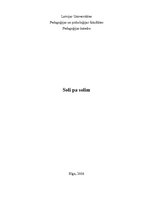 Referāts 'Sorosa fonda piedāvātā metode "Soli pa solim"', 1.