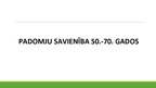 Prezentācija 'Padomju Savienība 50.-70.gados', 1.