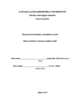 Referāts 'Korporatīvā identitāte viesmīlības nozarē', 1.