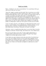 Eseja 'Teātris cilvēka dzīvē', 1.