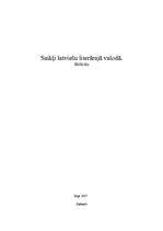 Referāts 'Saikļi latviešu literārajā valodā', 1.