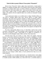 Eseja 'Darbs kā dzīves pamats Edvarta Virzas "Straumēnos"', 1.