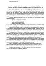 Konspekts 'Summary of the Book "Getting to Yes"', 1.