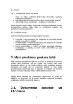 Prakses atskaite 'Darbs grāmatvedības birojā', 7.