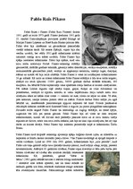 Eseja 'Pablo Pikaso', 1.