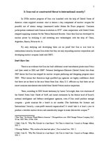 Eseja 'Is Iran Real or Constructed Threat to International Security?', 1.