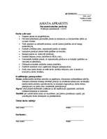 Paraugs 'Amata apraksts. Mazumtirdzniecības pārdevējs', 1.